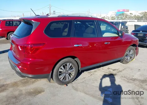 2018 Nissan Pathfinder Sl z USA, uszkodzony, nr VIN 5N1DR2MN9JC669582